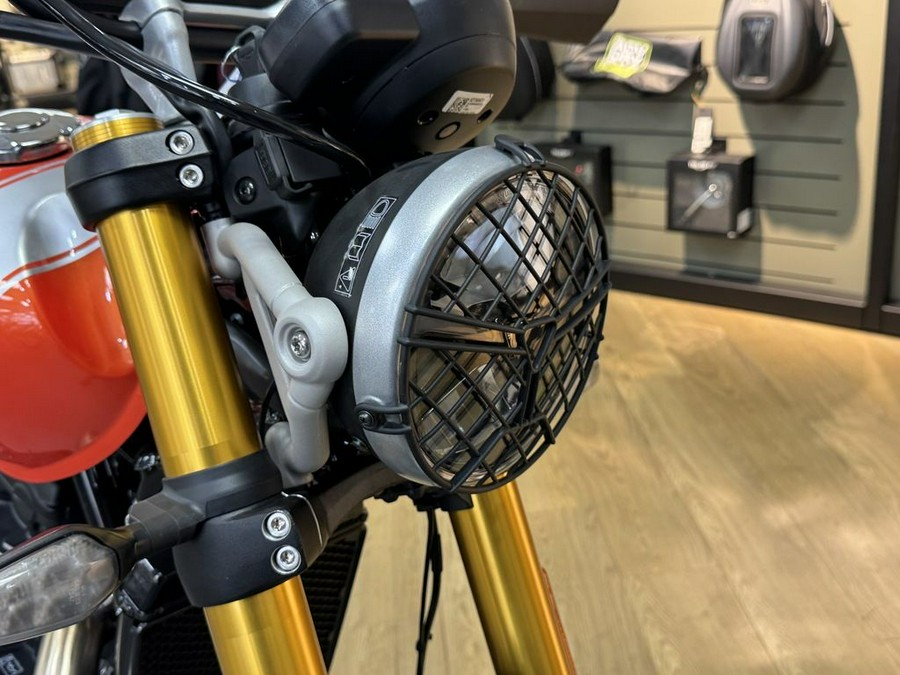 2026 Triumph Scrambler 400 X Baja Orange/Aluminium