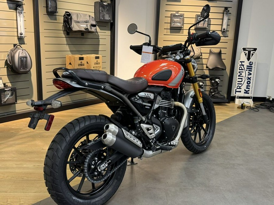 2026 Triumph Scrambler 400 X Baja Orange/Aluminium