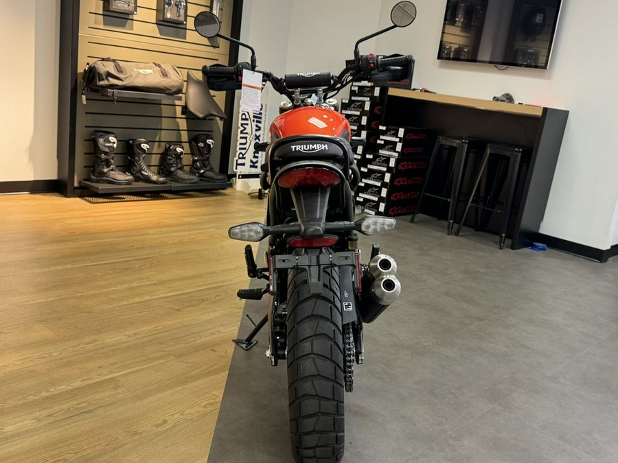 2026 Triumph Scrambler 400 X Baja Orange/Aluminium