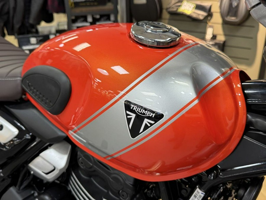 2026 Triumph Scrambler 400 X Baja Orange/Aluminium