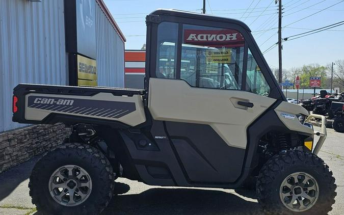 2024 Can-Am® Defender Limited HD10 Desert Tan & Timeless Black