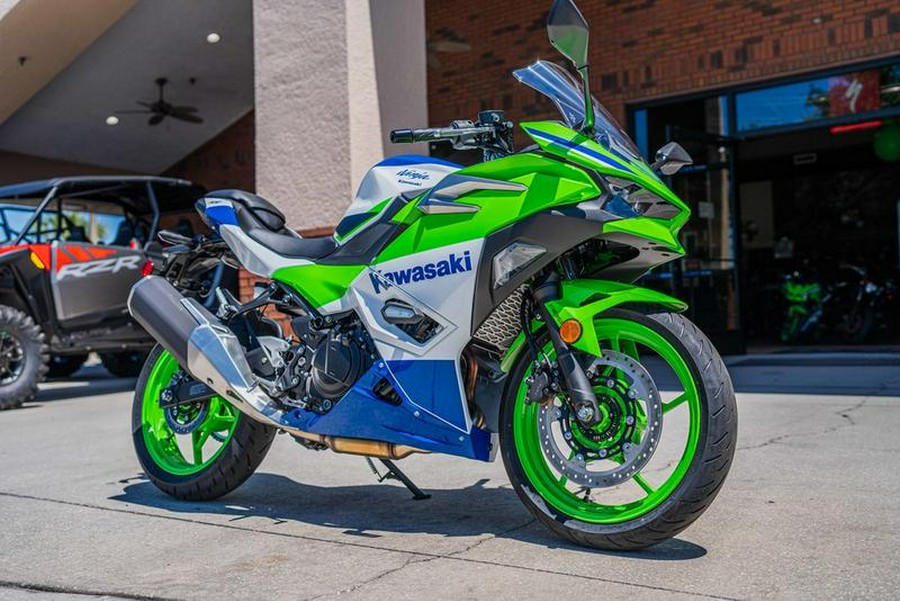 2024 Kawasaki Ninja® 500 SE 40th Anniversary Edition ABS