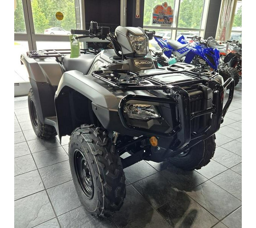 2025 Honda® FourTrax Foreman Rubicon 4x4 EPS Matte Gray Metallic