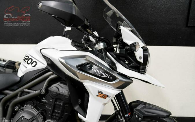 2019 Triumph Tiger 1200 XRx Crystal White