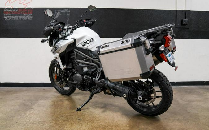 2019 Triumph Tiger 1200 XRx Crystal White