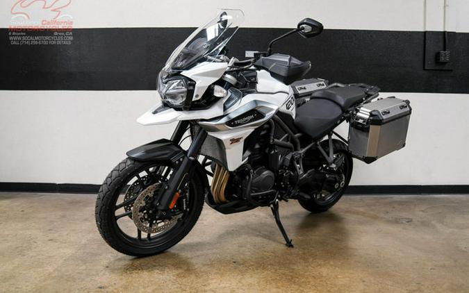 2019 Triumph Tiger 1200 XRx Crystal White