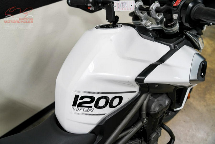 2019 Triumph Tiger 1200 XRx Crystal White