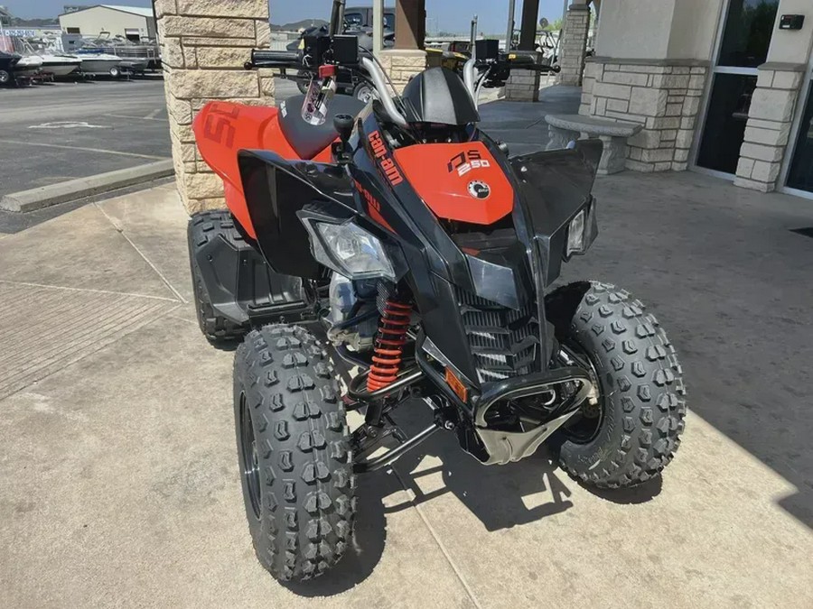 New 2024 CAN-AM DS 250 BLACK AND CANAM RED