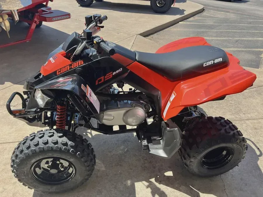 New 2024 CAN-AM DS 250 BLACK AND CANAM RED