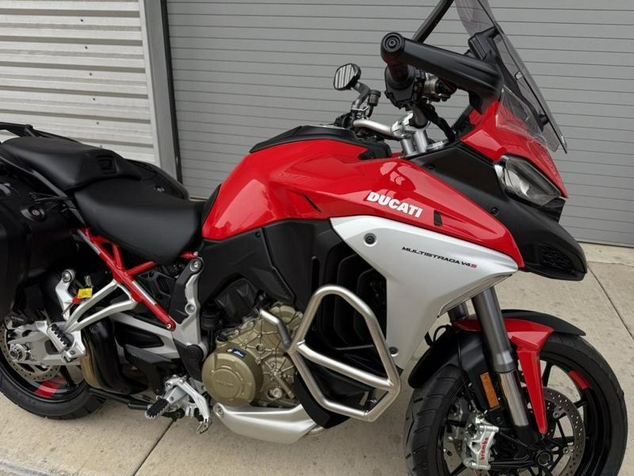 2023 Ducati Multistrada V4S Ducati Red - Spoked Wheels