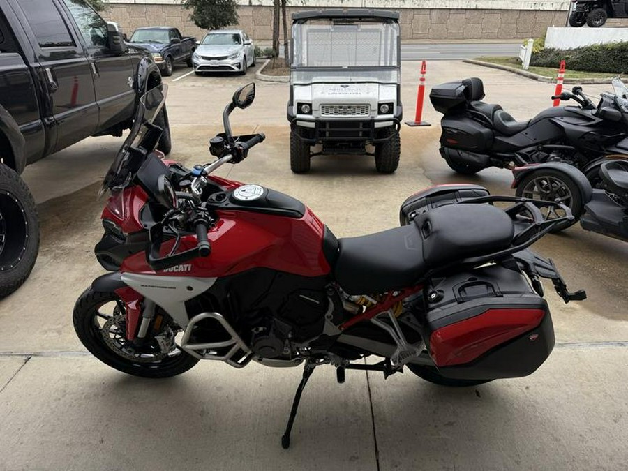 2023 Ducati Multistrada V4S Ducati Red - Spoked Wheels