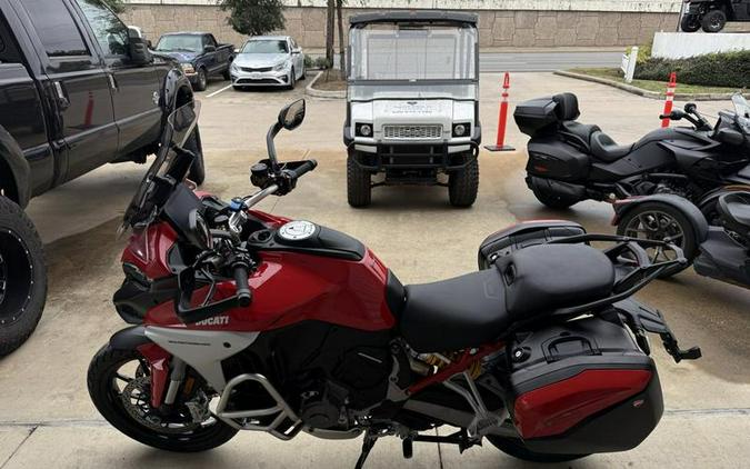 2023 Ducati Multistrada V4S Ducati Red - Spoked Wheels