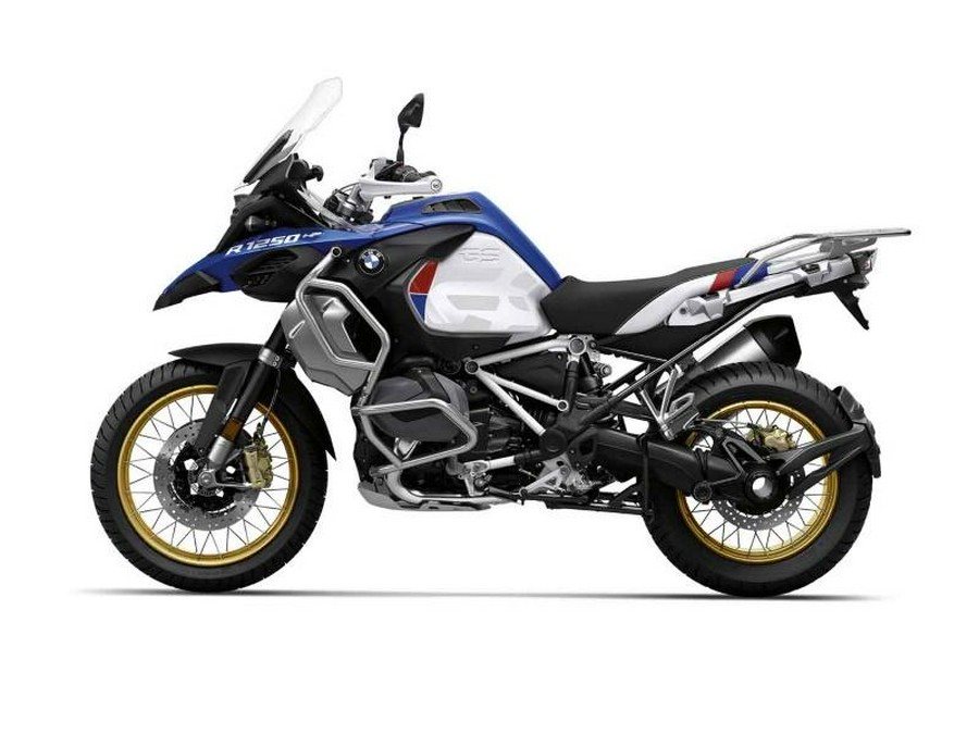 2020 BMW R 1250 GS Adventure Light White/Racing Blue Met/Racing Red