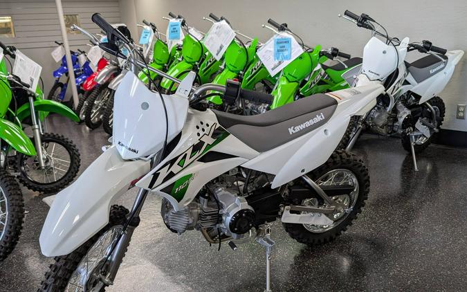 2026 Kawasaki KLX 110R Bright White - P04572