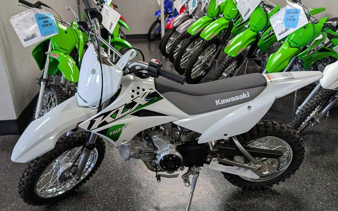2026 Kawasaki KLX 110R Bright White - P04572