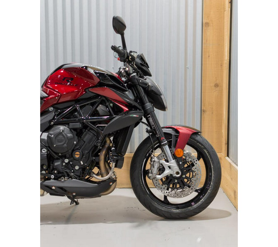 2022 MV Agusta Brutale 800 RR Fire Red Gloss/Intense Black Gloss