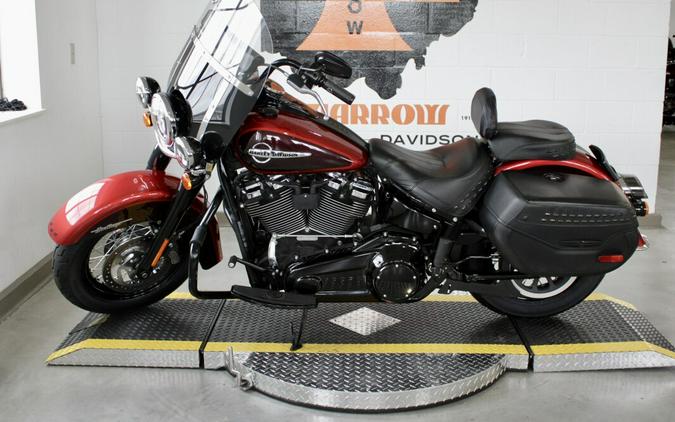 Used 2019 Harley-Davidson Softail Heritage Classic 107 FLHC Motorcycle For Sale In Sunbury, OH