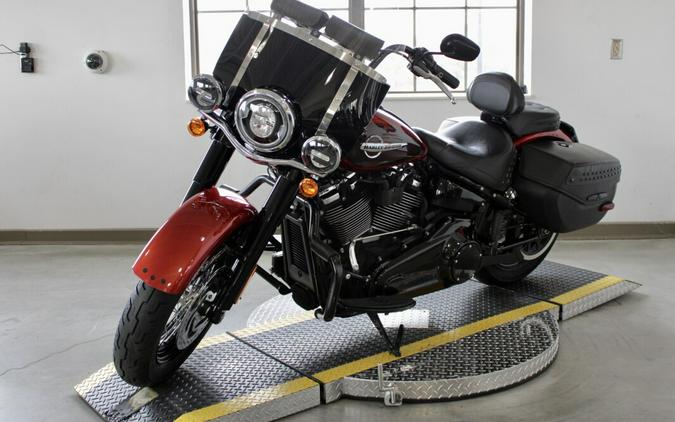 Used 2019 Harley-Davidson Softail Heritage Classic 107 FLHC Motorcycle For Sale In Sunbury, OH