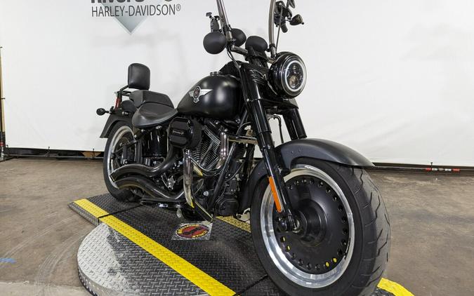 2016 Harley-Davidson Fat Boy S Black Denim