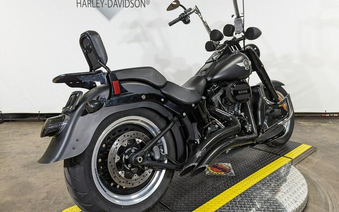 2016 Harley-Davidson Fat Boy S Black Denim