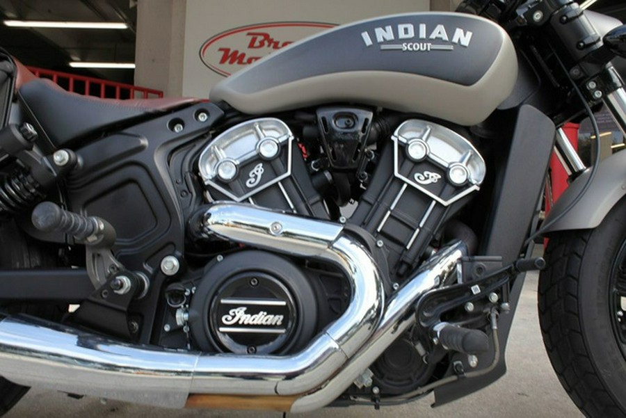 2022 Indian Scout Bobber ABS Silver Quartz Smoke