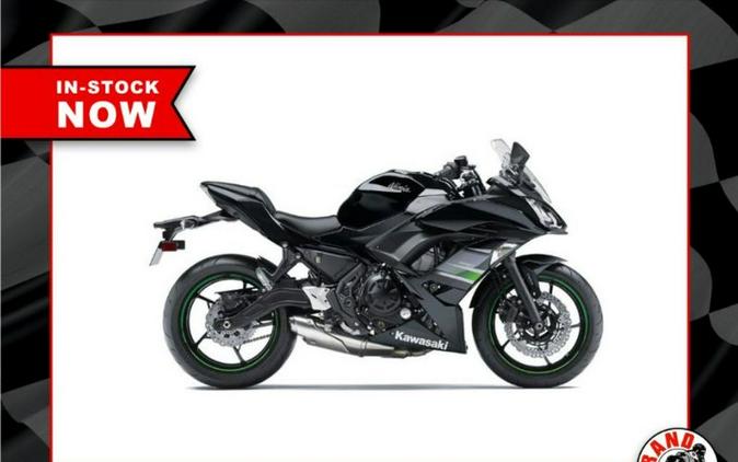 2019 Kawasaki Ninja® 650 ABS Metallic Spark Black