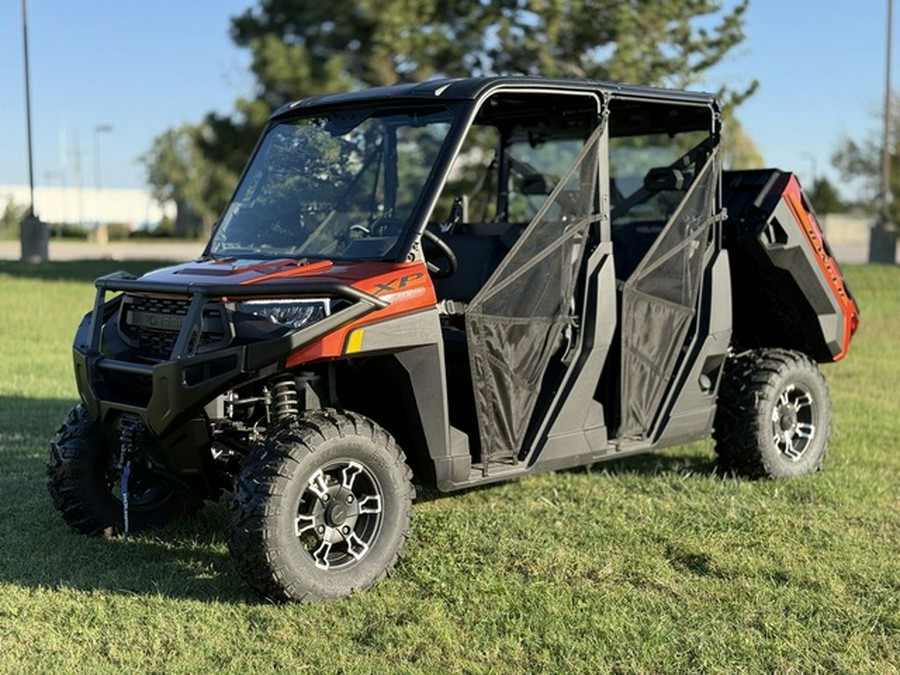 2026 Polaris Ranger Crew XP 1000 Premium Orange Rust
