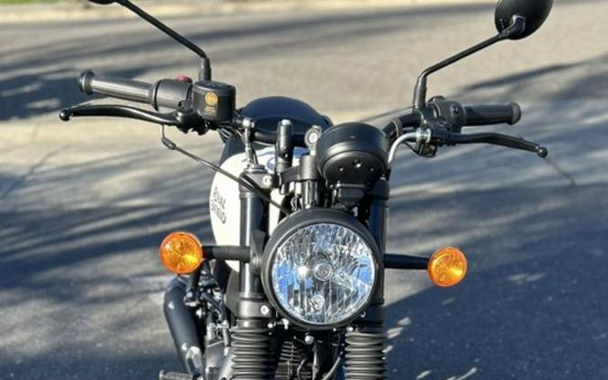 2023 Royal Enfield Hunter 350 Dapper White