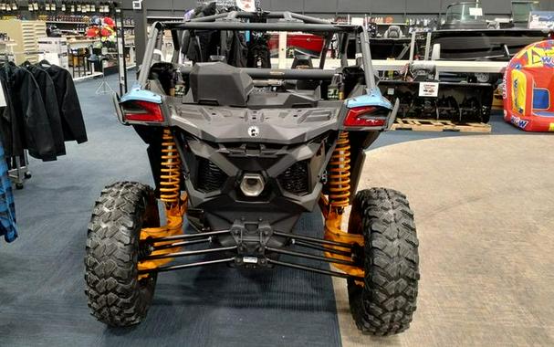 2025 Can-Am® Maverick X3 MAX DS Turbo RR Scandi Blue & Orange Crush