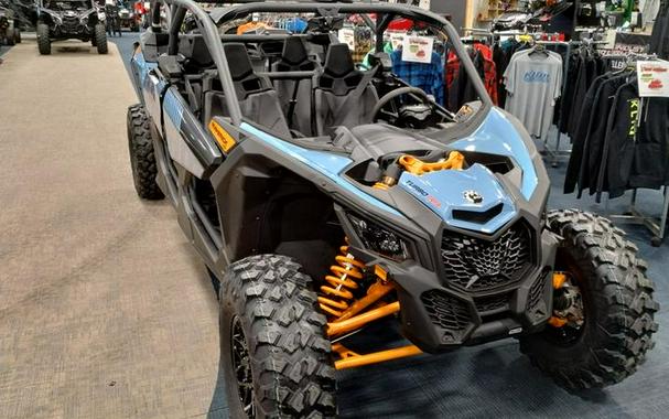 2025 Can-Am® Maverick X3 MAX DS Turbo RR Scandi Blue & Orange Crush