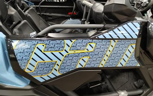 2025 Can-Am® Maverick X3 MAX DS Turbo RR Scandi Blue & Orange Crush