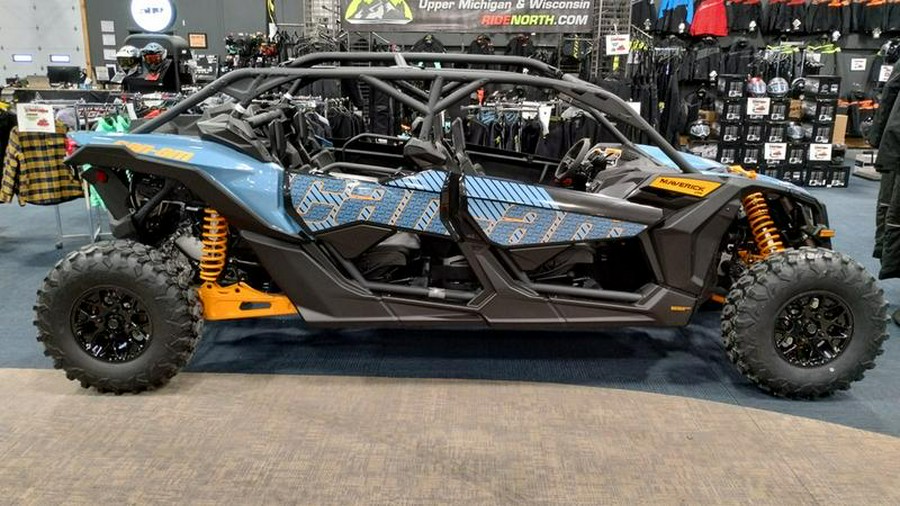 2025 Can-Am® Maverick X3 MAX DS Turbo RR Scandi Blue & Orange Crush