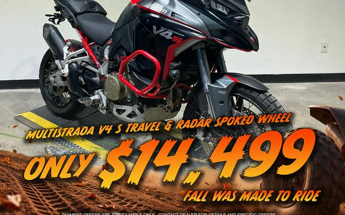 2022 Ducati Multistrada V4 S Travel & Radar Spoked Wheel