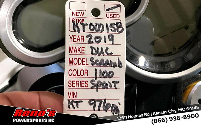 2019 Ducati 1100 SPORT