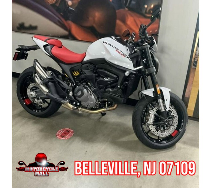 2024 Ducati Monster Plus Iceberg White