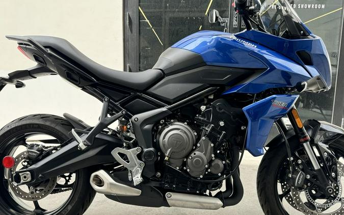 2022 Triumph Tiger Sport 660 Lucerne Blue/Sapphire Black