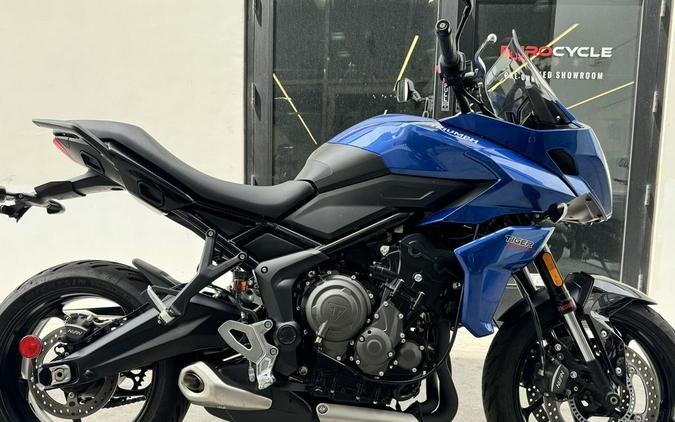 2022 Triumph Tiger Sport 660 Lucerne Blue/Sapphire Black