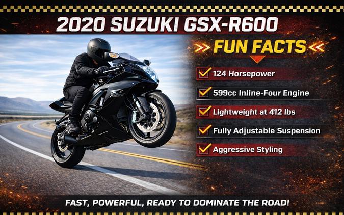 2020 SUZUKI GSX-R600 - F100295