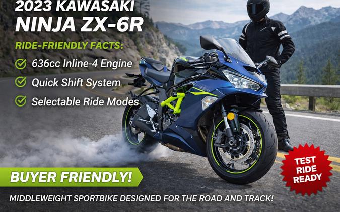 2023 KAWASAKI NINJA ZX6R - F017493