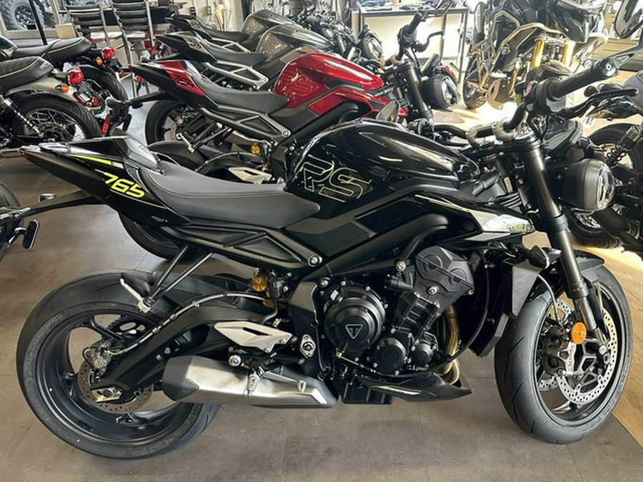 2025 Triumph Street Triple 765 RS PHANTOM BLACK