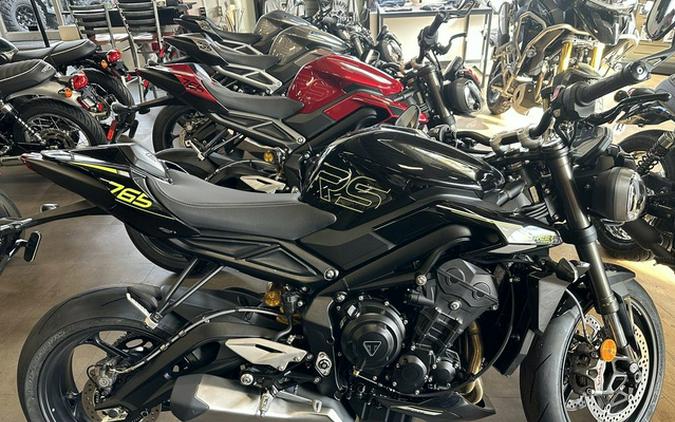 2025 Triumph Street Triple 765 RS PHANTOM BLACK