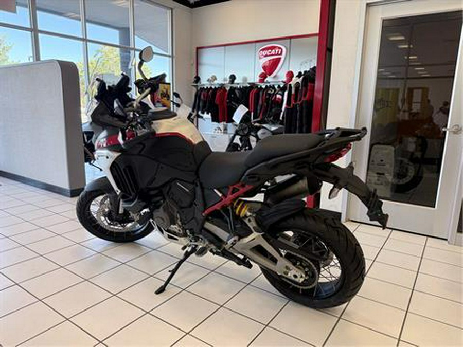 2025 Ducati Multistrada V4 Rally Adventure Travel & Radar