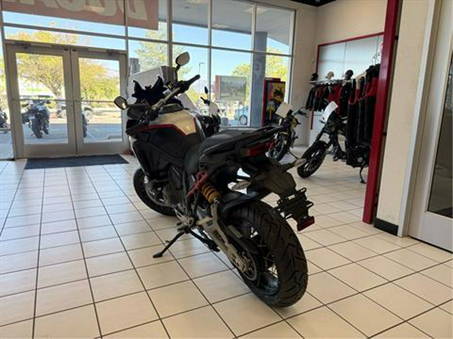 2025 Ducati Multistrada V4 Rally Adventure Travel & Radar