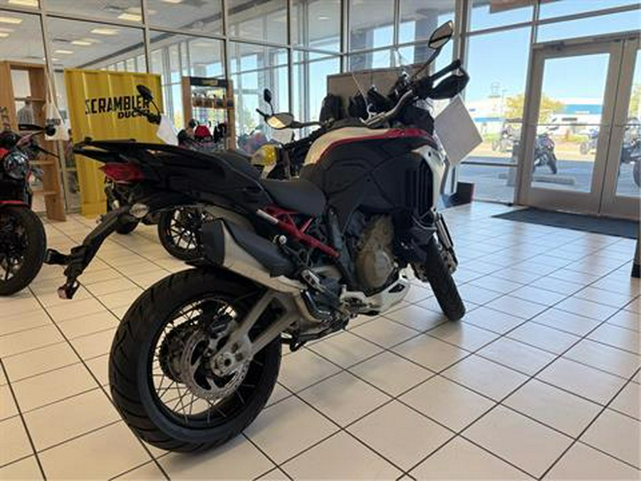 2025 Ducati Multistrada V4 Rally Adventure Travel & Radar