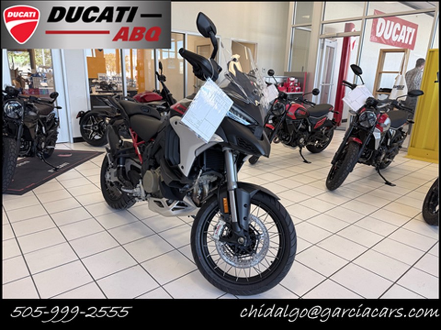 2025 Ducati Multistrada V4 Rally Adventure Travel & Radar