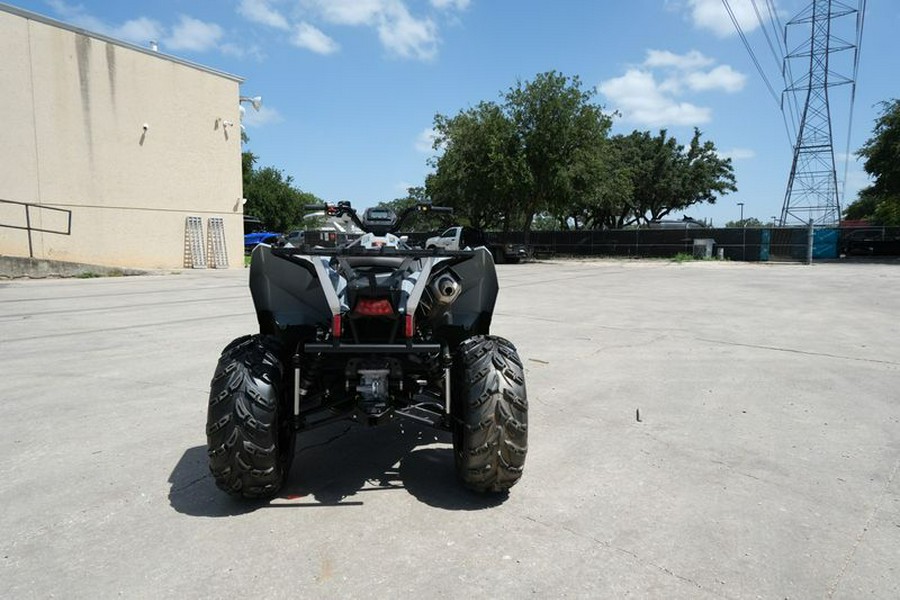 New 2024 POLARIS SCRAMBLER 850 STORM GRAY AND RADAR BLUE