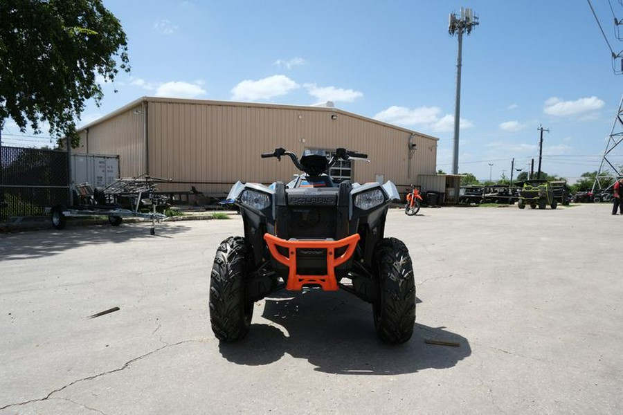 New 2024 POLARIS SCRAMBLER 850 STORM GRAY AND RADAR BLUE