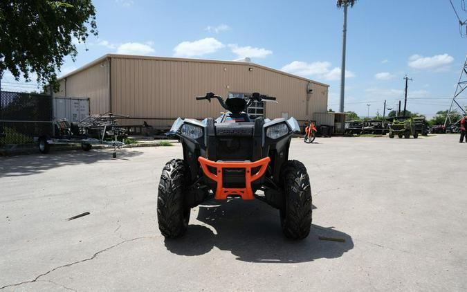 New 2024 POLARIS SCRAMBLER 850 STORM GRAY AND RADAR BLUE