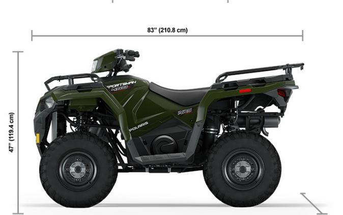 2025 Polaris Industries SPORTSMAN 450 H.O. SAGE GREEN EPS