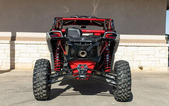 New 2024 CAN-AM MAVERICK X3 MAX X DS TURBO RR FIERY RED AND HYPER SILVER